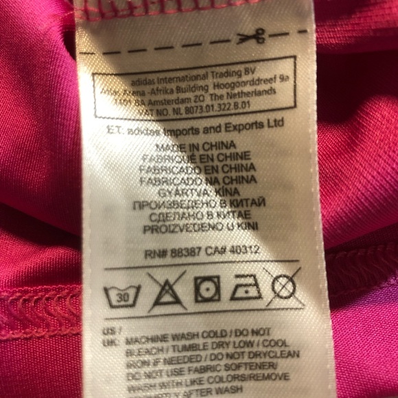 Mens Adidas Puremotion Cool Max SS Golf Shirt, Pink, Size Medium - Picture 4 of 10